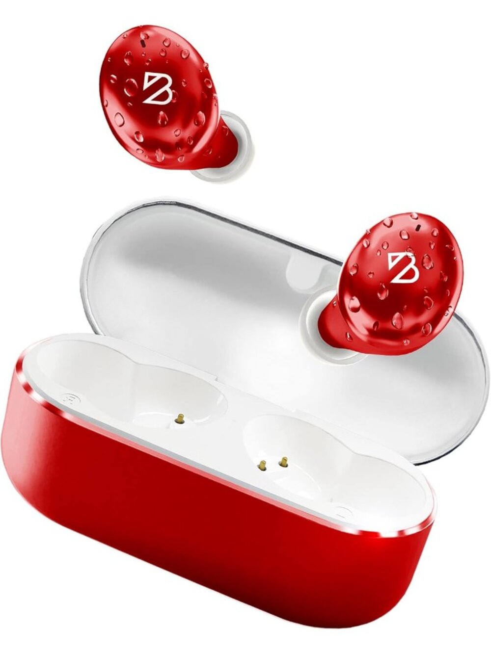 Wireless Red Audio Tempo 30 Award Winning Sound Comfortable Bluetooth Earbud